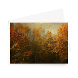 'Autumn Dream' - High quality greeting card featuring my photograph of a Kent woodland in the prime of its breathtaking autumn colour. Printed on high-quality 330gsm Fedrigoni card. Envelope supplied.